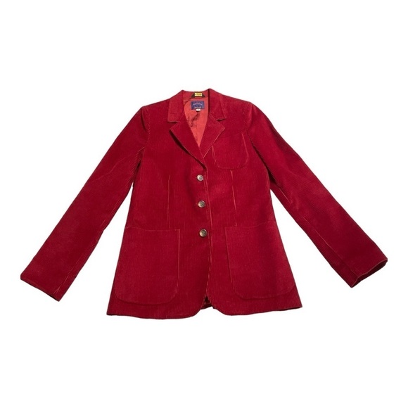 Regatta Sport 70s/ 80s Corduroy Red skirt suite size 6.  
~ - Picture 3 of 14